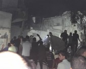 فيديو | 3 شهداء و4 مصابين جراء قصف الاحتلال لمنزل بمدينة  غزة وسط القطاع