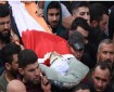 ‫تشييع جثمان الشهيد علاء شريتح في طولكرم