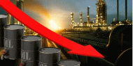 انخفاض اسعار النفط بفعل ارتفاع المخزونات الامريكية