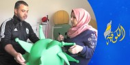 خاص بالفيديو|| شقيقان يصنعان ألعابًا على شكل فيروس "كورونا" لتوعية الأطفال