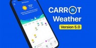 "Carrot Weather" يضيف تحديثا يُظهر فرص النجاة من الموجات الحارة