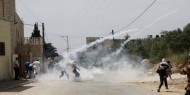 إصابتان بالرصاص الحي خلال مواجهات مع الاحتلال شمال الخليل